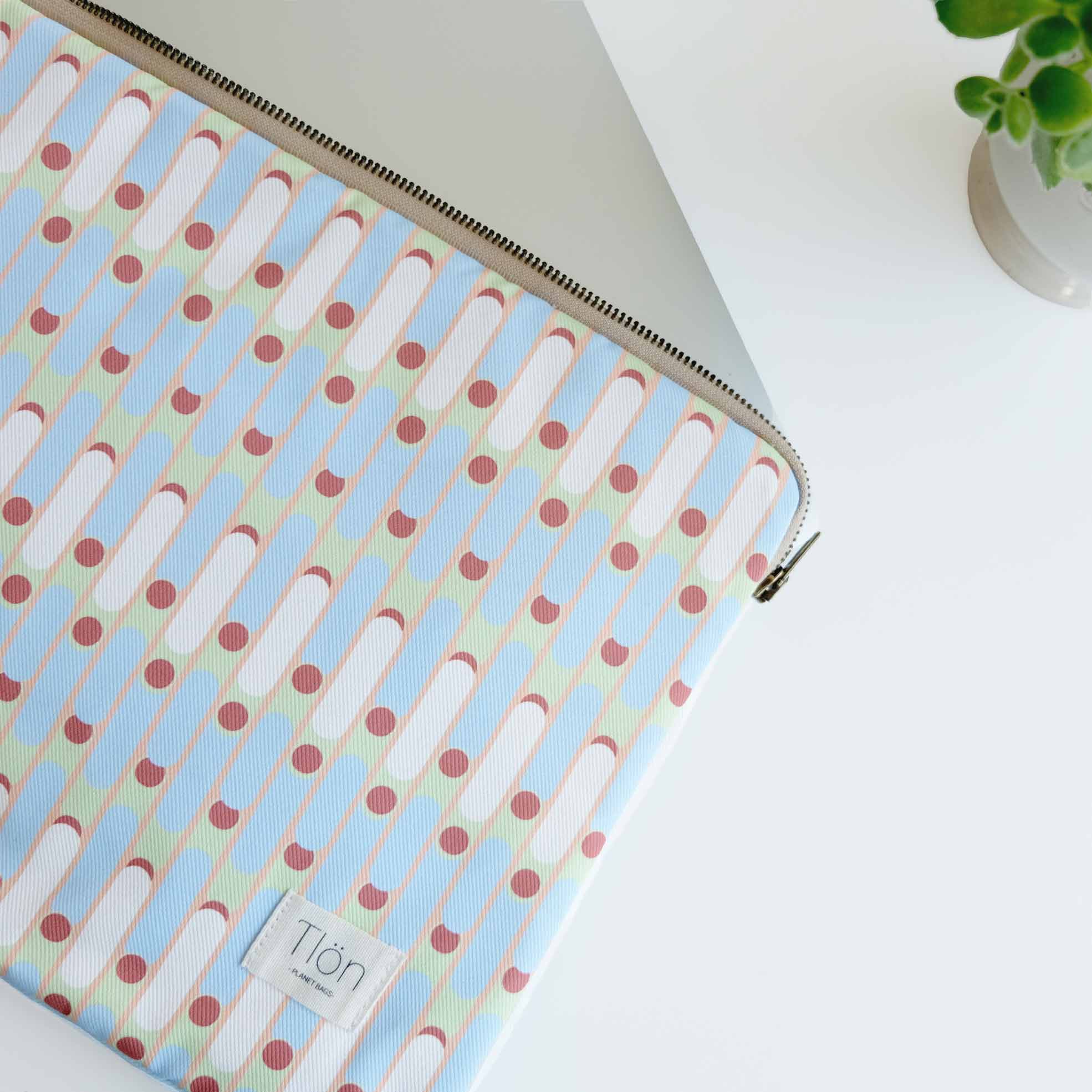 Funda Ordenador · Vintage Blue